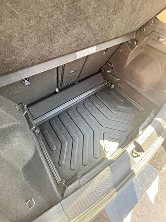 Sahler Volkswagen T-Roc 2019 ve Sonrası 4.5D Paspas 3D Rizline ALT Bagaj Havuzu