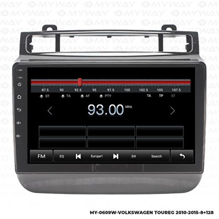 Araç Multimedya Volkswagen Touareg Android 12 Carplay 4Gb Ram + 64Gb Hdd 2010-2015 Navigasyon Ekran MYW
