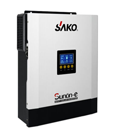 SAKO - İnges 2.4 KW MPPT AKILLI TAM SINUS INVERTER - 24 VOLT 2400 WATT INVERTÖR (450-500 VDC)