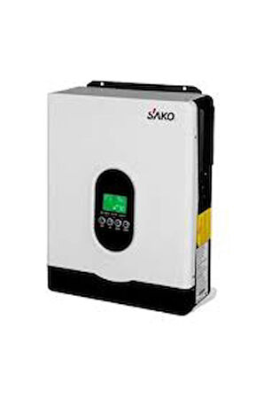 SAKO 3KVA 3000VA 2700 Watt Tam Sinüs Şarjlı Akıllı H.V 80A Mppt İnverter 24V-220V İnvertör 2.7kw 3kw