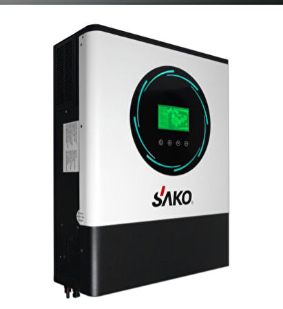 SAKO - İnges 8 KW MPPT AKILLI TAM SINUS INVERTER - SUNON IV 48 VOLT 8000 WATT INVERTÖR (450 VDC)