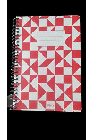Papirüs Retro 16X23cm 80 Yaprak Çizgili Defter