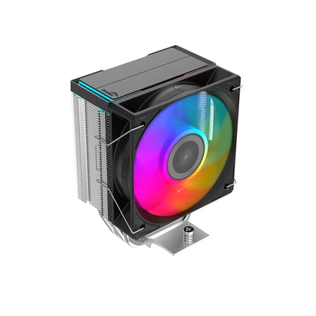 SAMA X40L, Black, 1x100mm ARGB Fan, Kule Tipi Hava Soğutma, 4 adet Gelişmiş Kompozit Isı Borusu, CPU Fan (AMD ve INTEL Tüm işlemciler ile uyumlu)