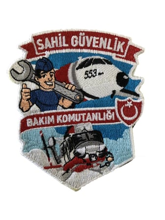 SAHİL GÜVENLİK PEÇ - Arma - Askeri Patch