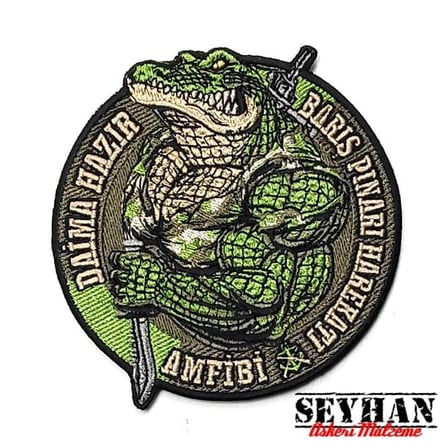 AMFİBİ BARIŞ PINARI HAREKATI PEÇ - Arma - Askeri Patch