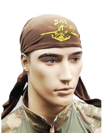 SAT Komandosu Kahverengi Bandana