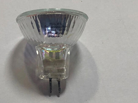 5 ADET PHILIPS 12V 35W MR 11 HALOJEN ÇANAK ÇAP:35mm