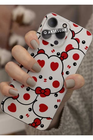 Samsung Galaxy S23 Plus Uyumlu Sevimli Desen Tasarımlı Şeffaf Telefon Kılıfı Kapak Case