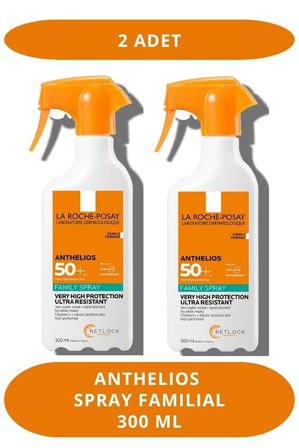 La Roche Posay Anthelios Family Spray Spf50 300 ml (2 Adet)