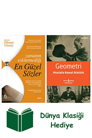 Zamanın Eskitemediği En Güzel Sözler + Geometri + Dünya Klasiği Hediye