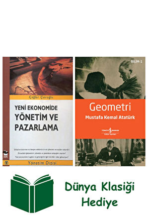 Yeni Ekonomide Yönetim ve Pazarlama + Geometri + Dünya Klasiği Hediye