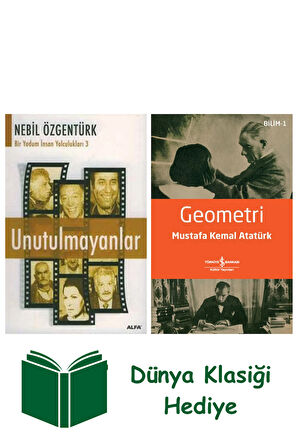 Unutulmayanlar + Geometri + Dünya Klasiği Hediye