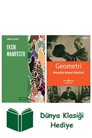 Eksik Manifesto + Geometri + Dünya Klasiği Hediye