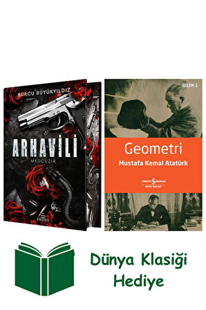 Arhavili 1 - Medcezir (Ciltli - Yan Boyamalı) + Geometri + Dünya Klasiği Hediye