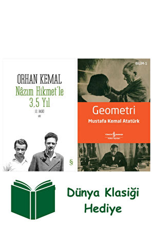 Nâzım Hikmet'le 3,5 Yıl + Geometri + Dünya Klasiği Hediye