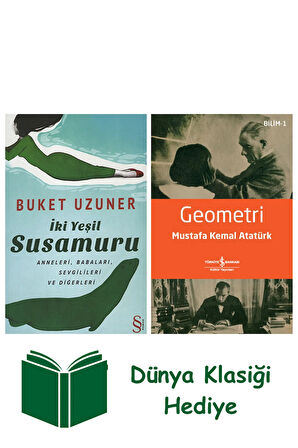 İki Yeşil Susamuru + Geometri + Dünya Klasiği Hediye