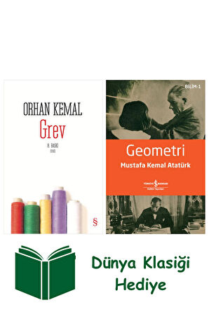Grev + Geometri + Dünya Klasiği Hediye