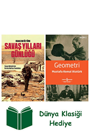 Savaş Yılları Günlüğü + Geometri + Dünya Klasiği Hediye