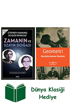 Zamanın ve Uzayın Doğası + Geometri + Dünya Klasiği Hediye