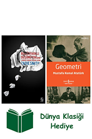 Bugün Farklı Düşünüyorum + Geometri + Dünya Klasiği Hediye
