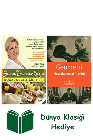 Doğal Güzelliğin Sırrı + Geometri + Dünya Klasiği Hediye