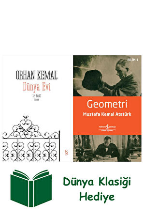 Dünya Evi + Geometri + Dünya Klasiği Hediye