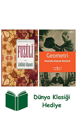 Fuzûli + Geometri + Dünya Klasiği Hediye