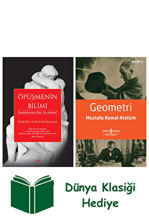 Öpüşmenin Bilimi + Geometri + Dünya Klasiği Hediye
