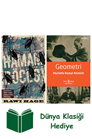 Hamam Böceği + Geometri + Dünya Klasiği Hediye