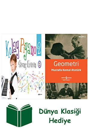 Kolay Piyano 2 + Geometri + Dünya Klasiği Hediye