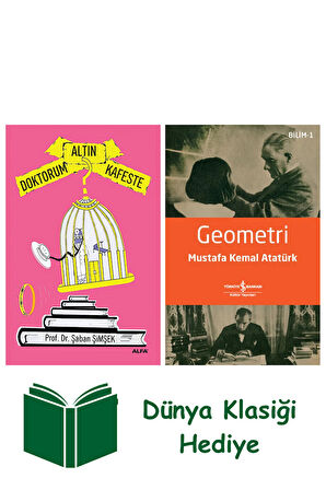 Doktorum Altın Kafeste + Geometri + Dünya Klasiği Hediye