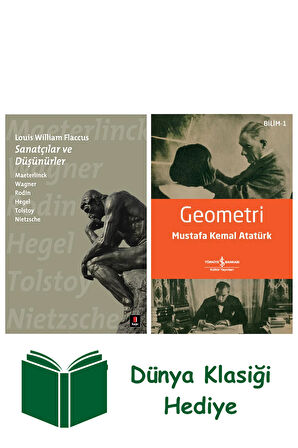 Sanatçılar ve Düşünürler + Geometri + Dünya Klasiği Hediye