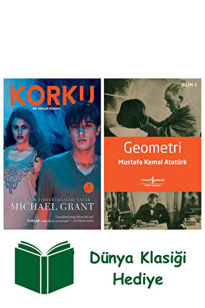 Korku (Ciltli) + Geometri + Dünya Klasiği Hediye