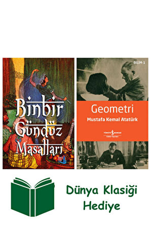 Binbir Gündüz Masalları (Ciltli) + Geometri + Dünya Klasiği Hediye