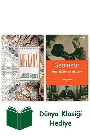 Mevlânâ + Geometri + Dünya Klasiği Hediye