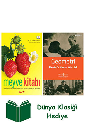 Meyve Kitabı (Ciltli) + Geometri + Dünya Klasiği Hediye