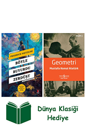 Böyle Buyurdu Zerdüşt + Geometri + Dünya Klasiği Hediye