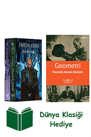 Fantom Etkisi Serisi İkili Kutulu Set (Ciltli) + Geometri + Dünya Klasiği Hediye