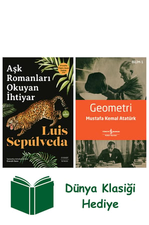 Aşk Romanları Okuyan İhtiyar + Geometri + Dünya Klasiği Hediye
