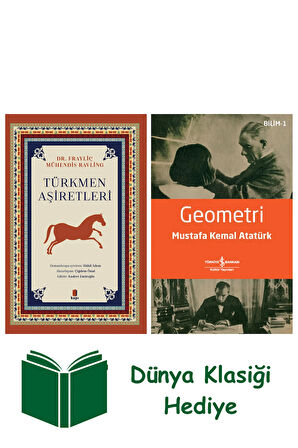 Türkmen Aşiretleri + Geometri + Dünya Klasiği Hediye