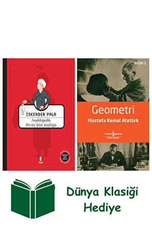 Ansikolopedik Divân Şiiri Sözlüğü (Ciltli) + Geometri + Dünya Klasiği Hediye
