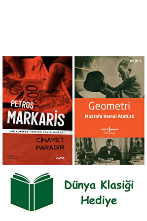 Cinayet Paradır + Geometri + Dünya Klasiği Hediye