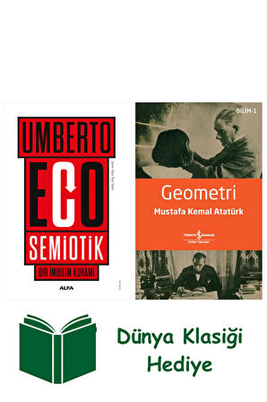 Semiotik - Bir İmbilim Kuramı + Geometri + Dünya Klasiği Hediye