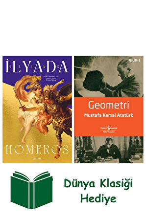 İlyada (Ciltli) + Geometri + Dünya Klasiği Hediye