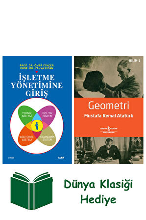 İşletme Yönetimine Giriş + Geometri + Dünya Klasiği Hediye