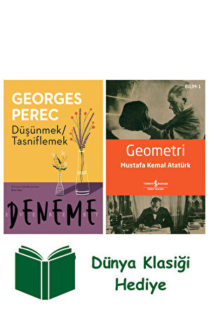 Düşünmek Tasniflemek + Geometri + Dünya Klasiği Hediye
