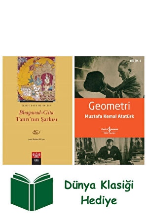 Bhagavad-Gita Tanrı'nın Şarkısı + Geometri + Dünya Klasiği Hediye