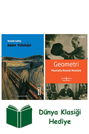 Adalet Psikolojisi + Geometri + Dünya Klasiği Hediye