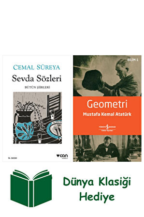 Sevda Sözleri + Geometri + Dünya Klasiği Hediye