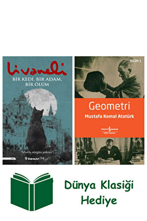Bir Kedi, Bir Adam, Bir Ölüm + Geometri + Dünya Klasiği Hediye